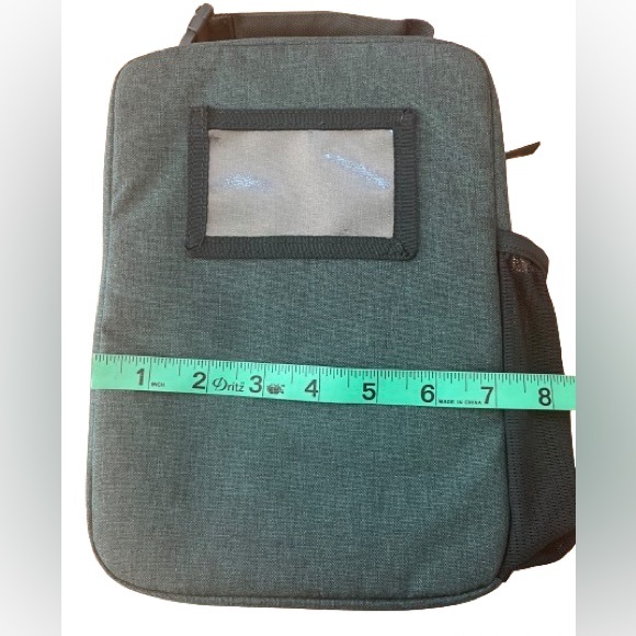 Fulton Bag Co. Insulated Green Lunch Box With Hardliner - Picture 7 of 13